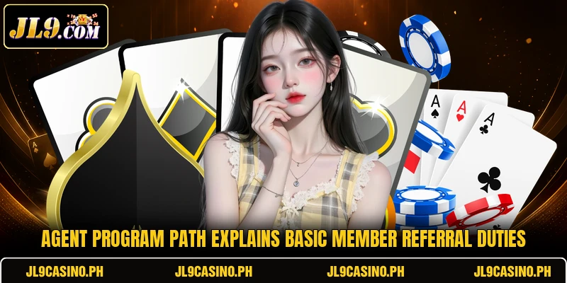 Agent program path explains basic member referral duties