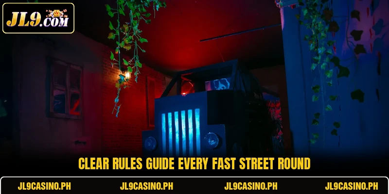 Clear rules guide every fast street round