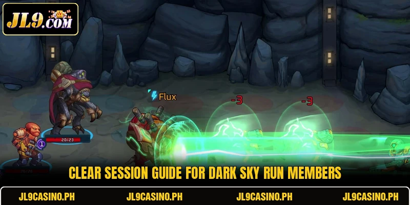 Clear session guide for Dark Sky Run members