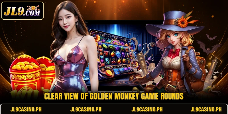Clear view of Golden Monkey game rounds Clear view of Golden Monkey game rounds