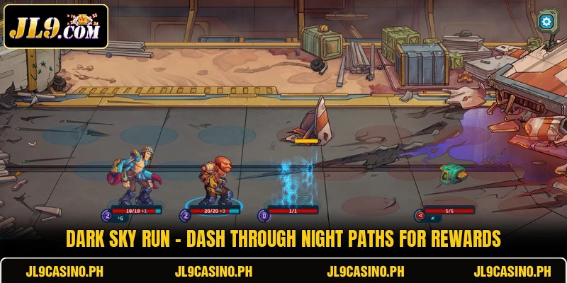 Dark Sky Run - Dash Through Night Paths For Rewards