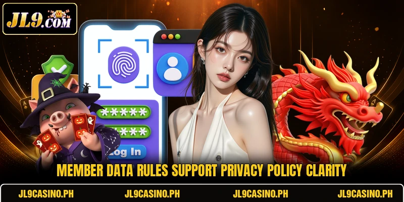 Member data rules support privacy policy clarity Member data rules support privacy policy clarity