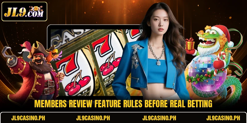 Members review feature rules before real betting Members review feature rules before real betting