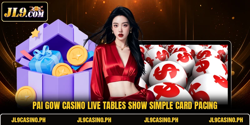 Pai Gow Casino Live tables show simple card pacing Pai Gow Casino Live tables show simple card pacing