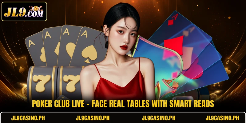 Poker Club Live - Face Real Tables With Smart Reads