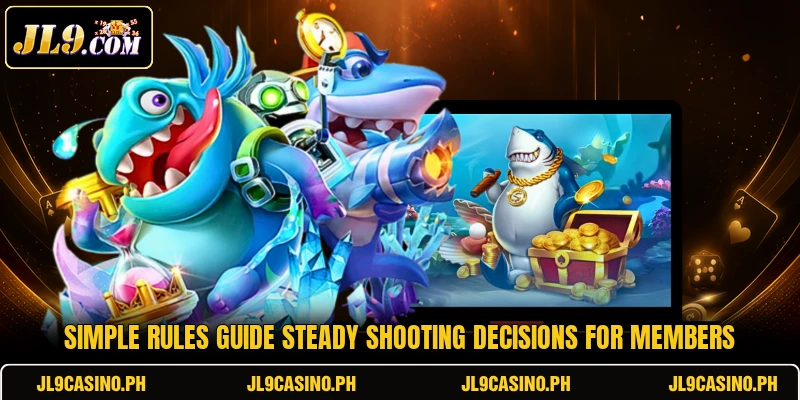 Simple rules guide steady shooting decisions for members Simple rules guide steady shooting decisions for members